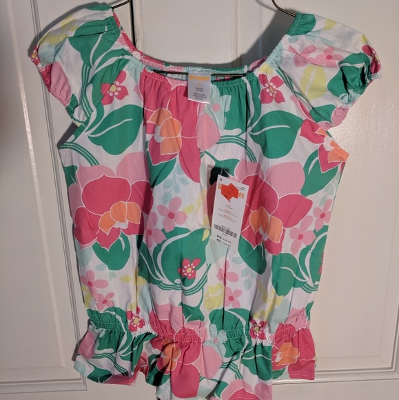 Floral peasant top - Gymboree - Picture 1 of 4